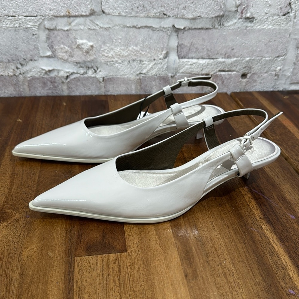 Zara Kitten Heel Sling Back